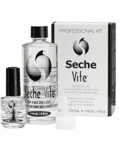 SECHE VITE KIT REGULAR TOP 4OZ + 4 0.5OZ