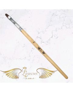LJ SECRET WOODEN GEL BRUSH OVAL #6