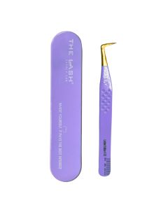 #20 - 90 DEGREE HOOK - PURPLE FIBER - Mega Volume Tweezer