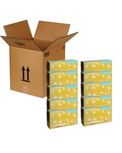 PURESHIELD LATEX GLOVES 1 CASE SMALL