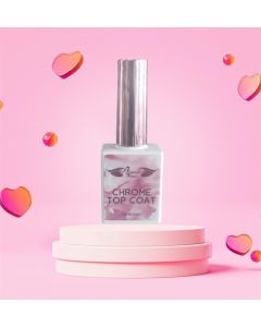 LJ SECRET CHROME TOP COAT 0.5OZ