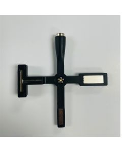4 WAYS MAGNET BLACK