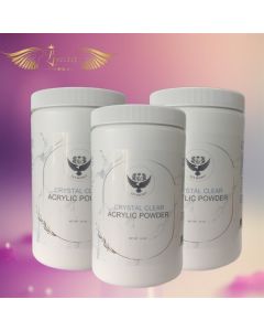 LJ SECRET ACRYLIC POWDER 24OZ CRYSTAL CLEAR