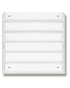 DND DOUBLE POLISH RACK 120 BOTTLES