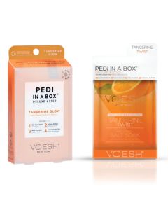 VOESH SPA PEDICURE 4 STEPS TANGERINE GLOW/TWIST