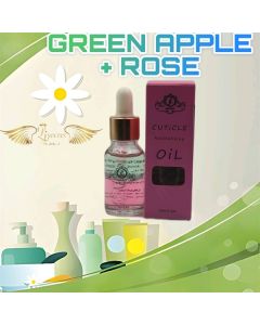 LJ SECRET CUTICLE OIL 15ML GREEN APPLE+ROSE