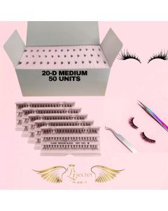 20D LASHES MEDIUM 50 UNITS