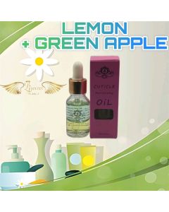 LJ SECRET CUTICLE OIL 15ML LEMON+GREEN APPLE
