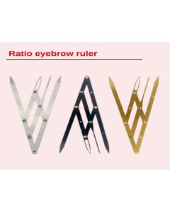 Ratio eyebrow ruler