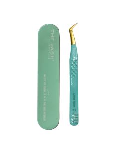#6 - 75 DEGREE HOOK - MINT FIBER - Volume Tweezer