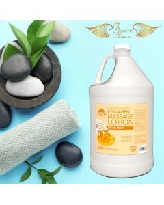 LA PALM MASSAGE LOTION HONEY PEARL 1 GAL