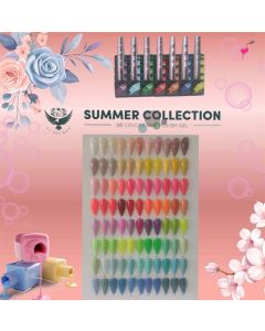 LJ SECRET SUMMER GEL FULL SET 88 COLORS
