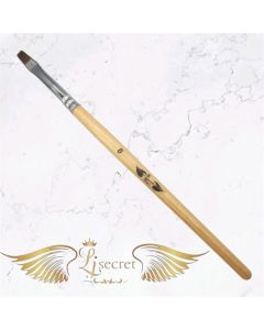 LJ SECRET WOODEN GEL BRUSH SQUARE #6