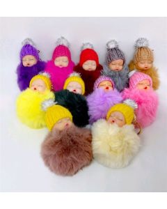 KEYCHAIN CUTE BABY FUR