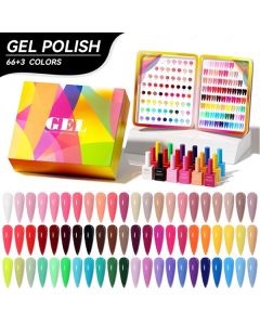 LJ SECRET GEL COLLECTION 66 COLOR BOTTLE 0.5oz