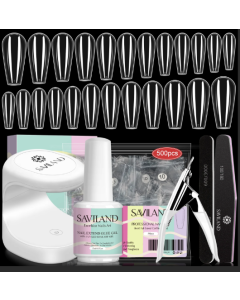 Nail Tips – Clear 500pcs