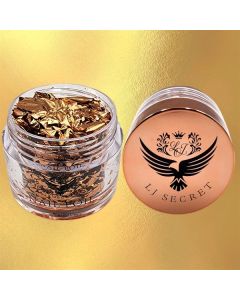 LJ SECRET FOIL 2OZ JAR ROSE GOLD