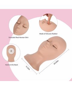 Practice Mannequin Head - with Eyelids