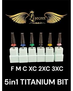 LJ SECRET 5IN1 TITANIUM BIT - FINE