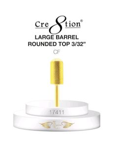 CRE8TION DRILL BIT ROUND TOP LARGE BARREL 3/32 CF GOLD