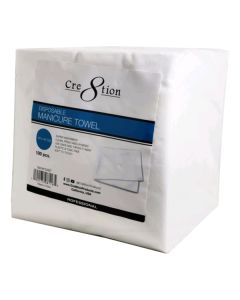 CRE8TION DISPOSABLE MANICURE TOWEL 100PCS