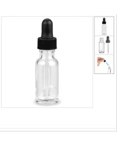 EMPTY GLASS DROP BOTTLE