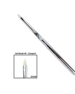 OVAL COMPACT GEL BRUSH