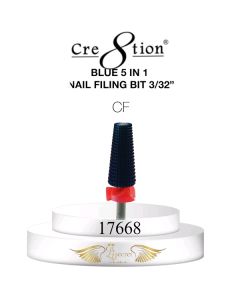 CRE8TION DRILL BIT 5IN1 BLUE 3/32 CF