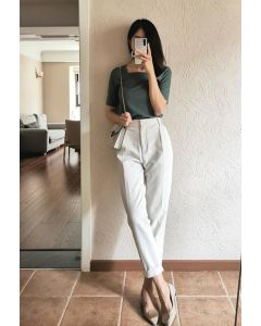 Quần tây nữ White