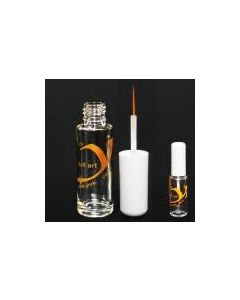 EMPTY WHITE CAP DESIGN BOTTLE