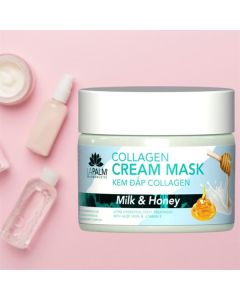 LA PALM CREAM MASK MILK & HONEY 12 OZ