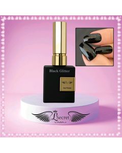 LJ SECRET BLACK GLITER GEL