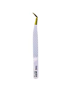 FIBER Tweezer - WHITE & GOLD Collection - #6 - Volume 75 Degree Tw