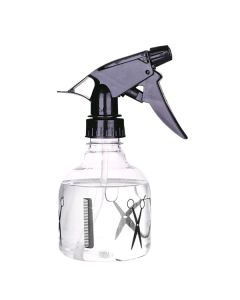 PLASTIC SPRAY BOTTLE BLACK CAP