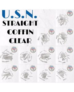 USN STRAIGHT COFFIN CLEAR FULL SIZE 550PCS