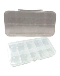 EMPTY PLASTIC TIP BOX CLOUDY