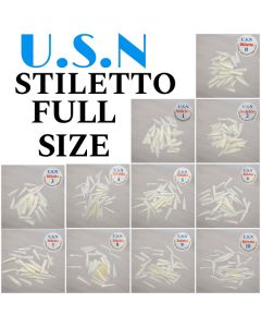 USN STILETTO TIPS FULL SIZE 550PCS